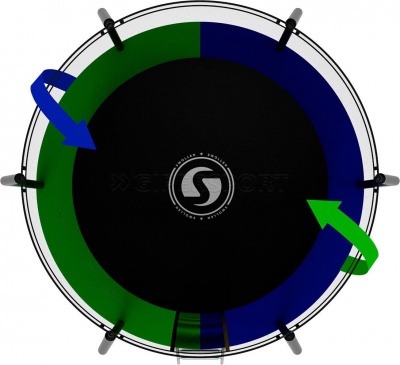 Батут SWOLLEN Prime 8 FT