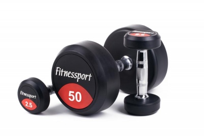 Гантельный ряд Fitnessport FDS-10 2,5/50kg