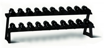 Стойка для хранения 10-ти пар гантелей Aerofit AFDBR-10