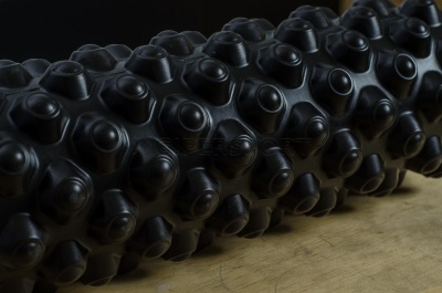 Роллер массажный Yousteel GRID FOAM ROLLER черный