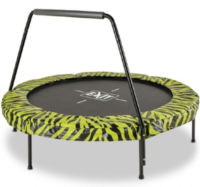 Батут Exit Toys Тигги 140 см с ручкой лайм