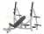 Наклонная олимпийская скамья HOIST CF-3172