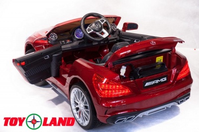 Электромобиль ToyLand Mercedes-Benz SL65 AMG красный