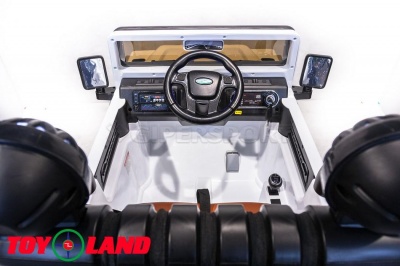Электромобиль ToyLand LAND ROVER DK-F006 белый
