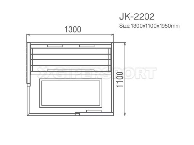 Инфракрасная сауна Kvimol JK-R2202