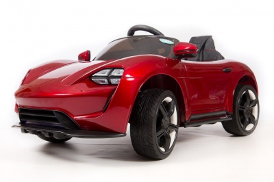 Электромобиль Barty Porsche Sport М777МР красный