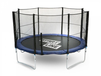 Батут START LINE Fitness 12 ft (366 см) с внешней сеткой