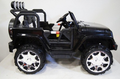 Электромобиль RiverToys JEEP M777MM 4*4 Black