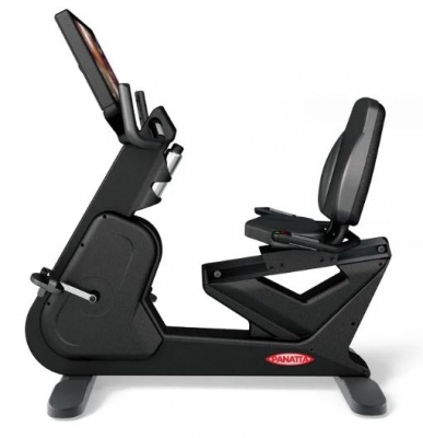 Горизонтальный велотренажёр Panatta Rossopuro Led Plus 1RPL002 | sportres.ru