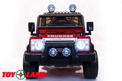 Электромобиль ToyLand LAND ROVER DK-F006 красный