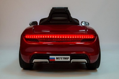 Электромобиль Barty Porsche Sport М777МР красный