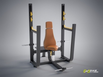 Скамья для вертикального жима штанги DHZ E-1051В | sportres.ru