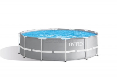 Каркасный бассейн Intex Prism Frame 366х99см (фильтр-насос 2006 л/ч+лестница)