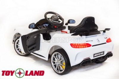 Электромобиль ToyLand Mercedes-Benz GTR белый