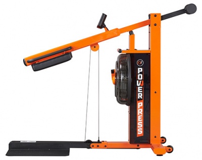 Тренажер для приседаний и жимов (сквот) FD Fitness FluidPowerPRESS Orange | sportres.ru