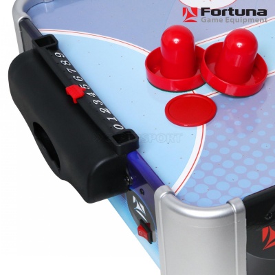 Настольный аэрохоккей FORTUNA HR-31 BLUE ICE HYBRID 86Х43Х15СМ
