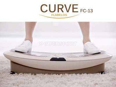 Вибрационная платформа OTO FLABELOS CURVE FC-13 Emerald
