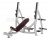 Наклонная олимпийская скамья HOIST CF-3172