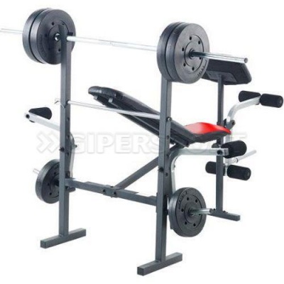 Силовая скамья со стойками WEIDER PRO 256