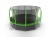 Батут Optifit Like Green 12ft с желтой крышей