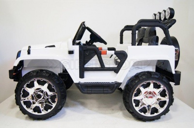 Электромобиль RiverToys JEEP M777MM 4*4 White