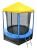 Батут Optifit Like Blue 8ft с желтой крышей Батут Optifit Like Blue 8ft с желтой крышей