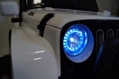 Электромобиль RiverToys JEEP M777MM 4*4 White