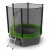 Батут с внешней сеткой и лестницей EVO JUMP External 6ft (Green) + нижняя сеть Батут с внешней сеткой и лестницей EVO JUMP External 6ft (Green) + нижняя сеть