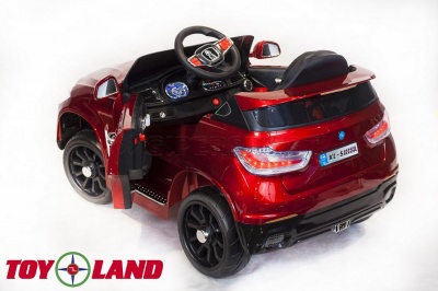 Электромобиль ToyLand BMW X6 красный
