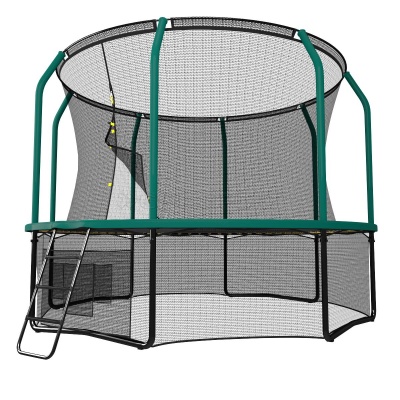 Батут UNIXline SUPREME GAME 8 ft (green)