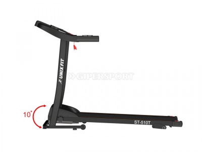 Беговая дорожка UNIXFIT ST-510T (c углом наклона)