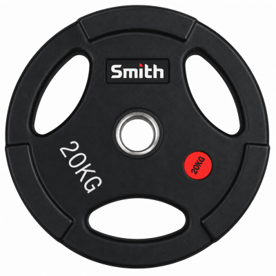 Диск олимпийский обрезиненный с хватом 2,5кг Smith OK2009B-2,5