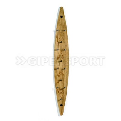 Настенный набор гантелей NOHrD Swing Board вишня 40 кг