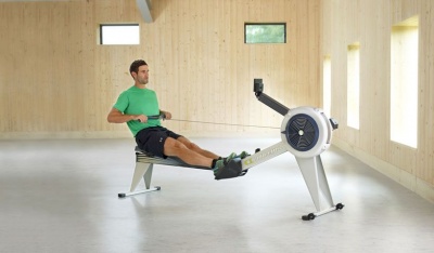Гребной тренажер (серый) Concept2 RowErg Tall (E) | sportres.ru