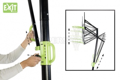 Передвижная баскетбольная система Exit Toys