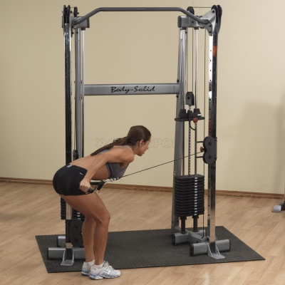 Кроссовер угловой с двумя весовыми стеками Body Solid по 72,5 кг