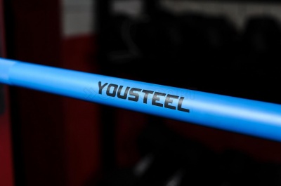 Гриф Yousteel CrossTraining bar XF-20 BLUE - CHROME