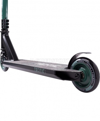 Самокат трюковый Ridex Tactic green 100 мм