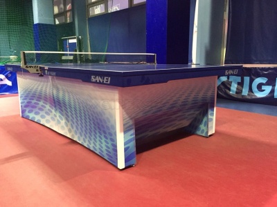 Теннисный стол SAN-EI IF-VERIC-CENTEROLD, ITTF (синий)