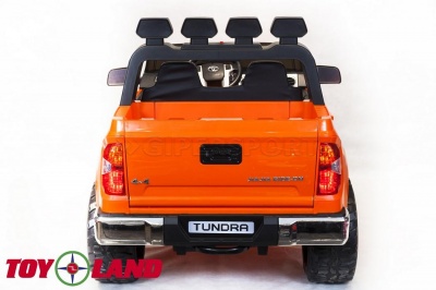 Детский электромобиль ToyLand TOYOTA TUNDRA оранжевый