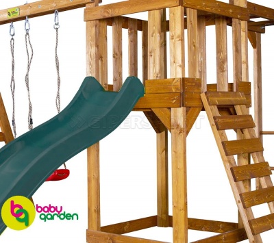 Детская игровая площадка Babygarden Play 4 зеленый
