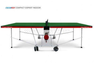Теннисный стол START LINE Compact Expert Indoor зеленый (с сеткой)