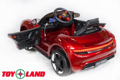 Электромобиль ToyLand Porsche Sport QLS 8988 красный (краска)