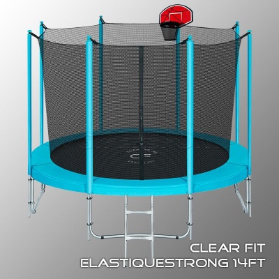 Батут Clear Fit ElastiqueStrong 14ft