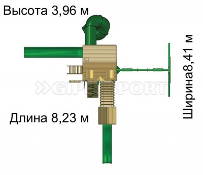 Детский игровой комплекс PlayNation Горец 3 Ривьера