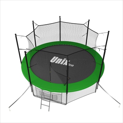 Батут Unix 14 ft inside (green)