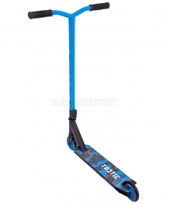 Самокат трюковый Ridex Tactic blue 100 мм