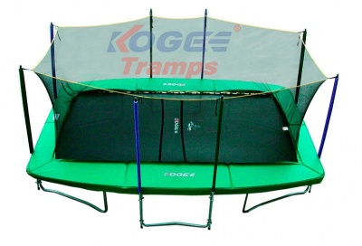 Батут Kogee-Tramps Super Tramp прямоугольный 5.1x3.9 м