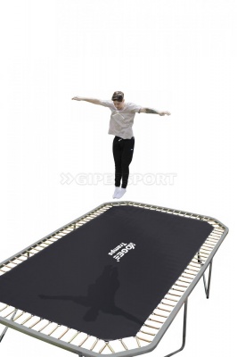 Батут KOGEE TRAMPS TOP Tramps 10'x14'(4.3x3.0м) прямоугольный с защитной сетью