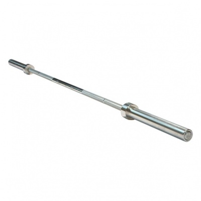 Гриф олимпийский прямой Body Solid 86 до 540 кг хромированный (класс-BRONZE)